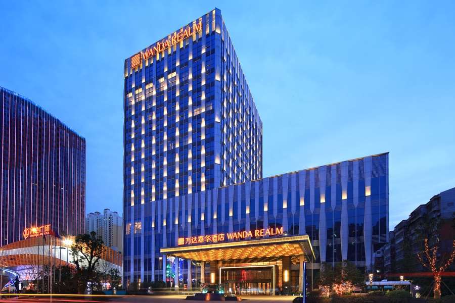 Wanda Realm Huangshi Hotell Huangshi  Exteriör bild